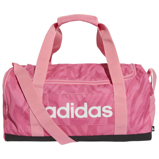 Adidas Τσάντα γυμναστηρίου Linear Graphic Duffel Bag Small